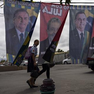 Le Brésil est en campagne pour les élections présidentielles du 2 octobre. [Keystone/AP Photo - Rodrigo Abd]