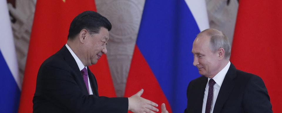 La Chine soutient Moscou dans la crise russo-ukrainienne, mais fait preuve de prudence. [AFP - Maxim Shipenkov]