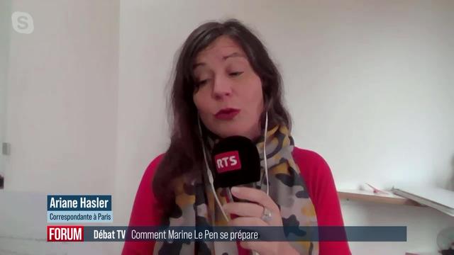 Comment Marine Le Pen se prépare pour les débats médiatiques (vidéo)