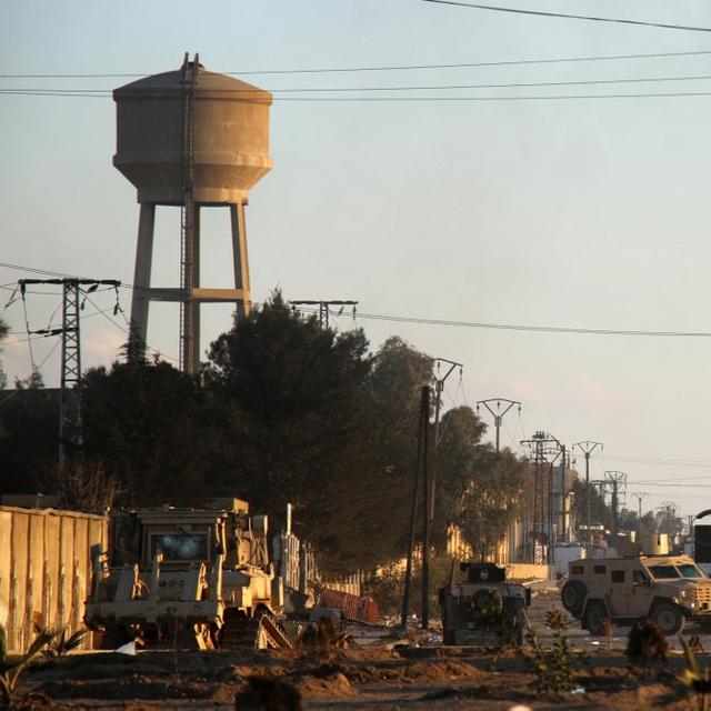 Des membres des forces démocratiques syriennes se déploient autour de la prison de Ghwayran le 25 janvier. Image d'illustration. [AFP]