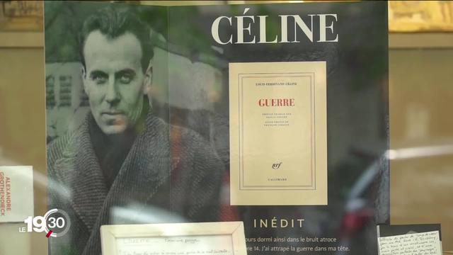 Un manuscrit inédit de l’écrivain français Louis-Ferdinand Céline paraît en librairie