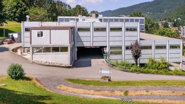 Le bâtiment du Ceff artisanat à Moutier. [Google - Ceff Artisanat]