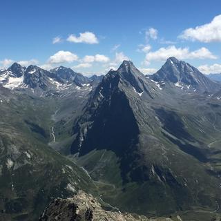 Des images satellitaires de haute définition montrent que les Alpes suisses sont de plus en plus vertes et touffues en raison du changement climatique. [Université de Bâle - Sabine Rumpf]