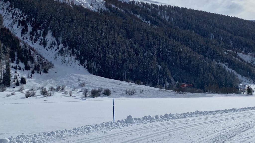 Deux personnes ont été blessées dans une avalanche cette semaine à Oberwald (VS). [Police valaisanne]