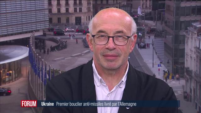 Premier bouclier anti-missiles livré par l'Allemagne en Ukraine: interview de Nicolas Gros-Verheyde