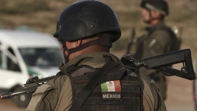 Un policier dans le nord du Mexique en novembre 2019. [AP/Keystone - Christian Chavez]