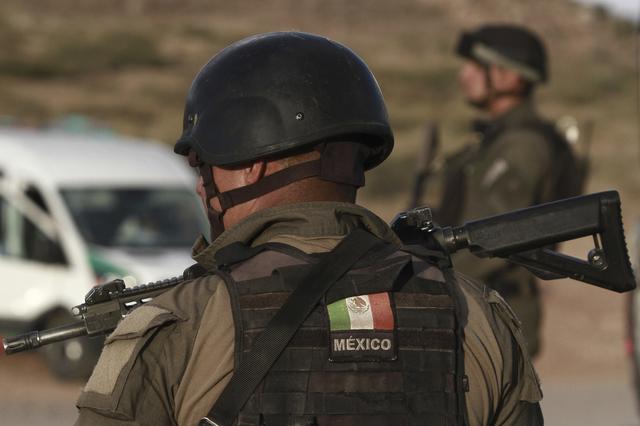 Un policier dans le nord du Mexique en novembre 2019. [AP/Keystone - Christian Chavez]