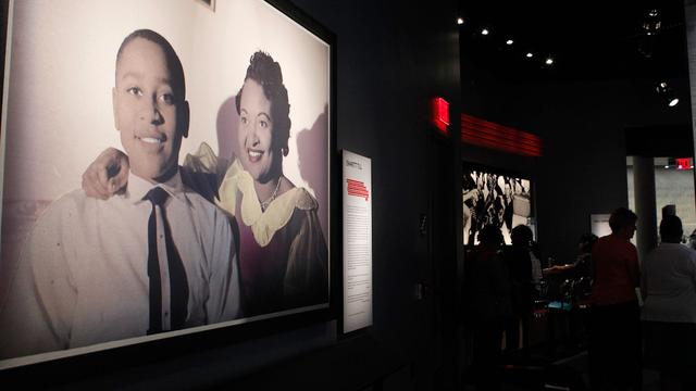 Expo consacrée à Emmet Till au National Center for Civil and Human Rights à Atlanta en 2014. [Reuters - Tami Chappell]