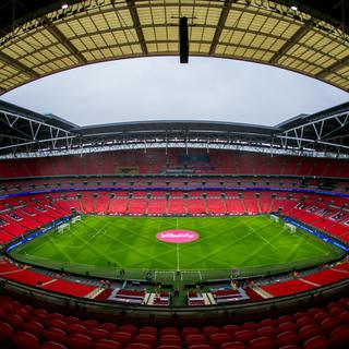 Le stade de Wembley avait notamment accueilli la finale de l'Euro 2020. [NurPhoto]