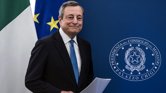 Le président du Conseil italien Mario Draghi a annoncé sa démission. [EPA/Keystone - Angelo Carconi]