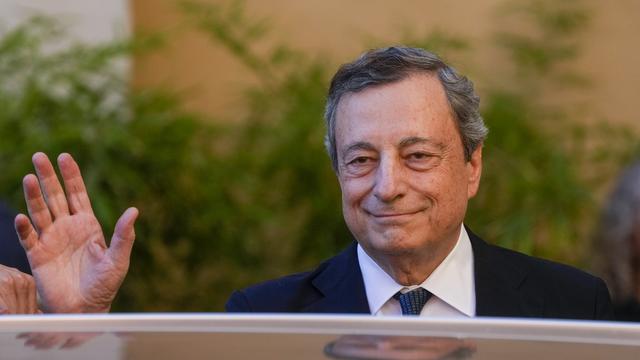 Mario Draghi restera-t-il au pouvoir en Italie? [Keystone - AP Photo/Gregorio Borgia]