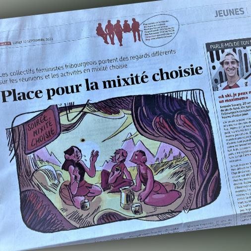 La page Jeunes de La Liberté.