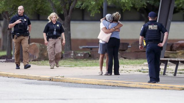 Une nouvelle fusillade fait au moins quatre morts dans l'Oklahoma. [Keystone - Ian Maule]