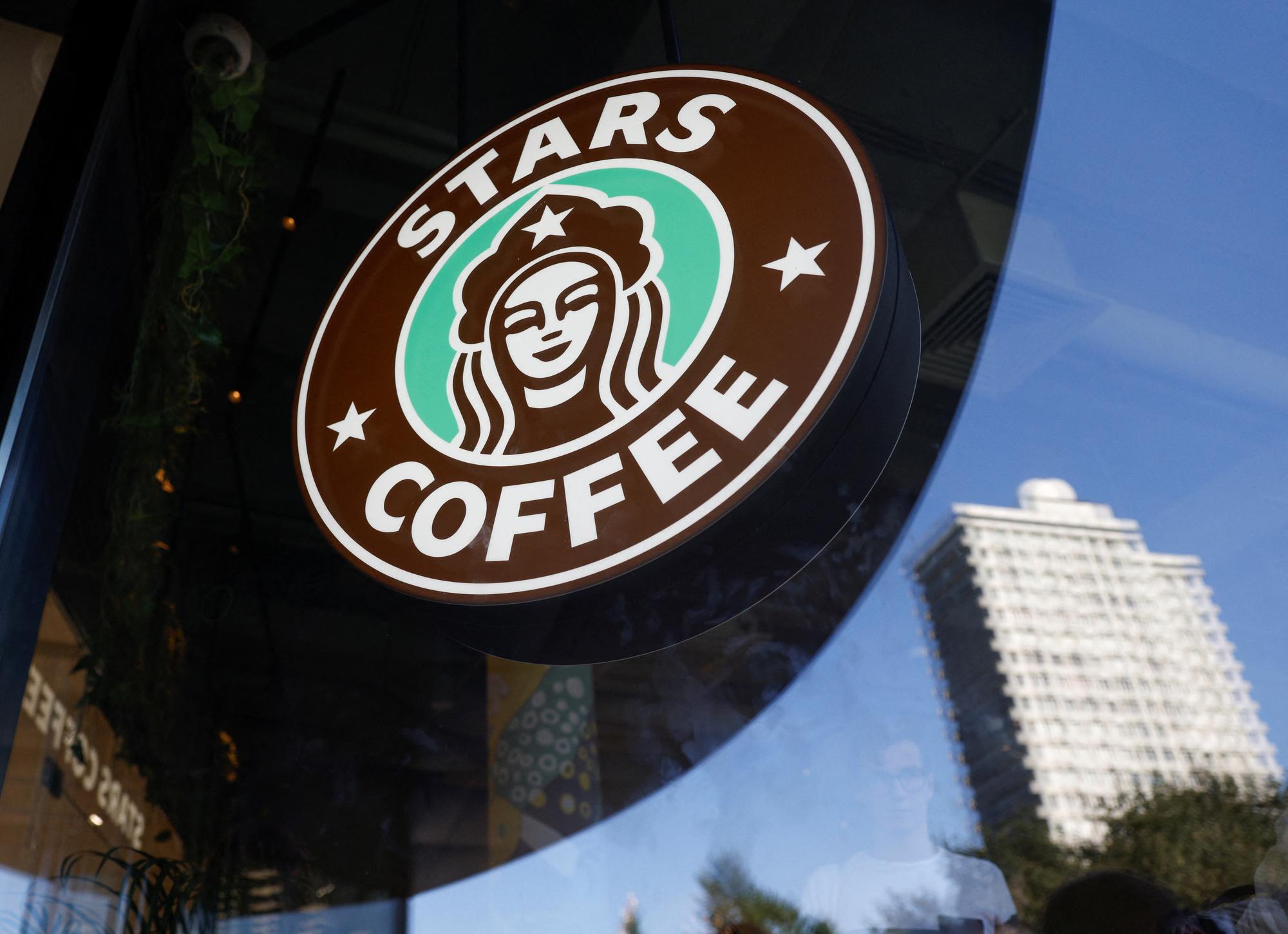 En Russie, Stars Coffee remplace Starbucks. [Keystone - Maxim Shemetov]