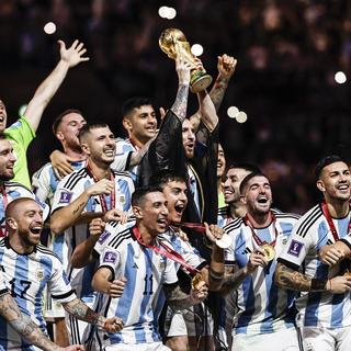 Une joie immense pour Lionel Messi et toute l'Argentine. Le 18 décembre est historique. [Imago Images]