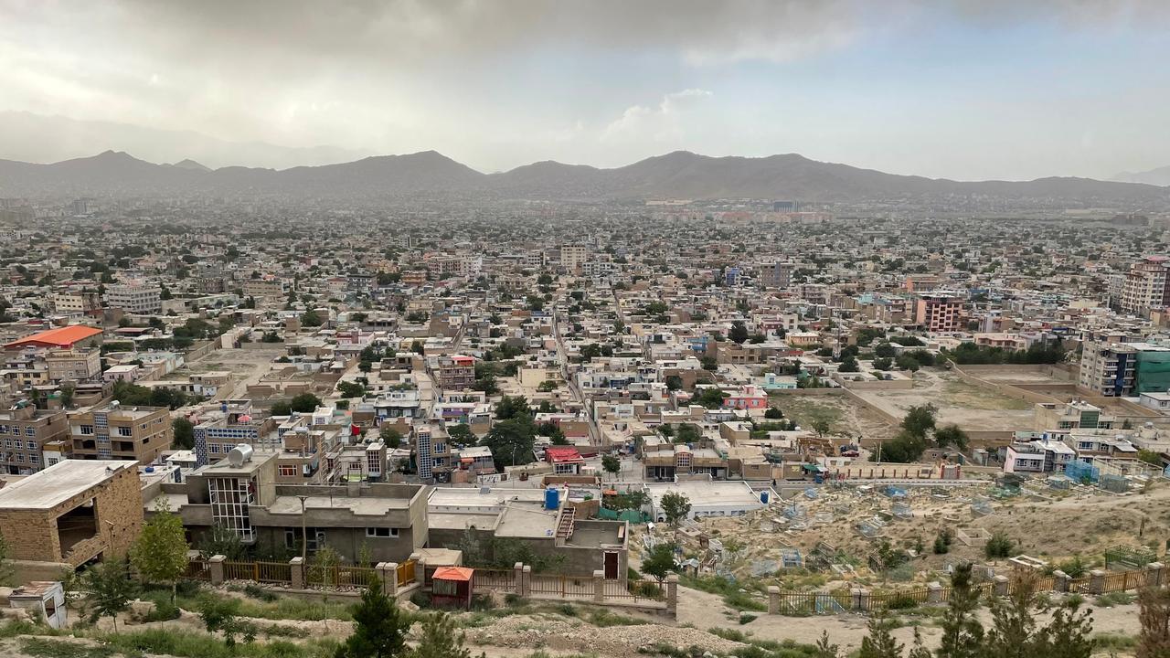 Une vue sur la capitale afghane Kaboul. [RTS - Raphaël Grand]