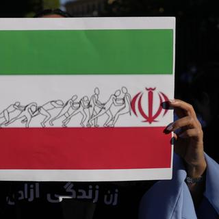 En Iran, un appel à la grève générale a été lancé. [Keystone - AP Photo/Gregorio Borgia]