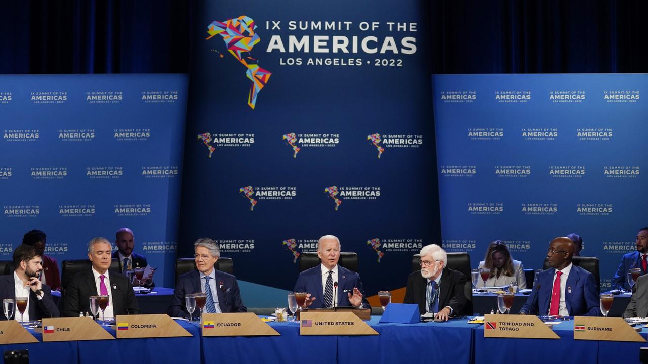 Le "Sommet des Amériques" se termine sur un partenariat sur l'immigration. [KEYSTONE - EVAN VUCCI]