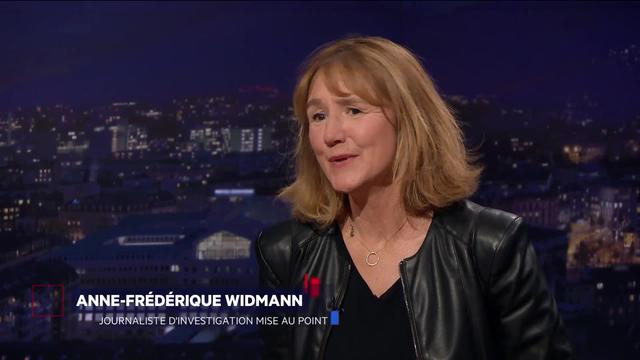 Anne-Frédérique Widmann, journaliste sur l’enquête concernant Dick Marty