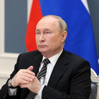 Le président russe Vladimir Poutine. [Keystone - EPA/Mikhail Metzel]