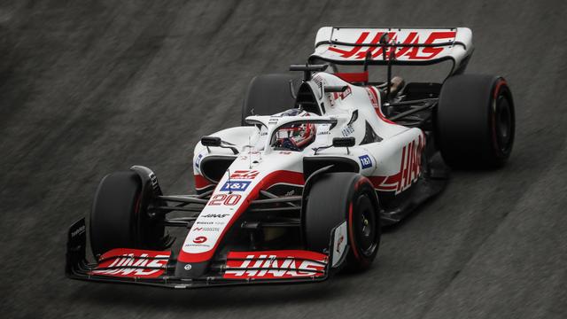 Kevin Magnussen a signé le meilleur temps de la Q3 au volant de sa Haas. [Imago]