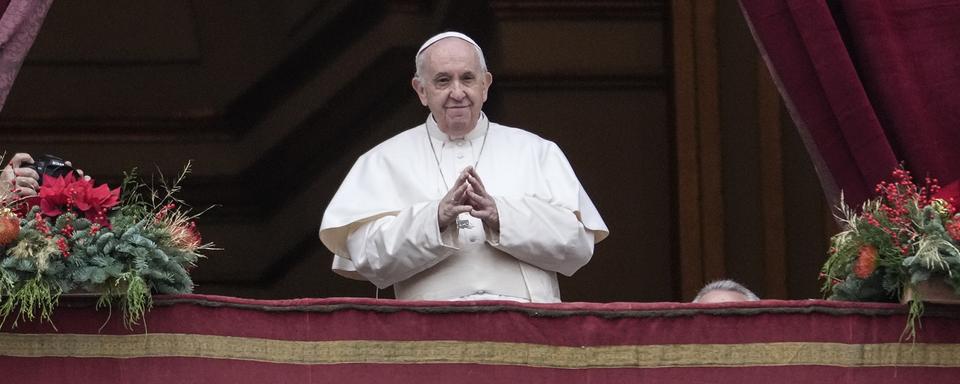 Le pape François. [Keystone - AP Photo/Gregorio Borgia]