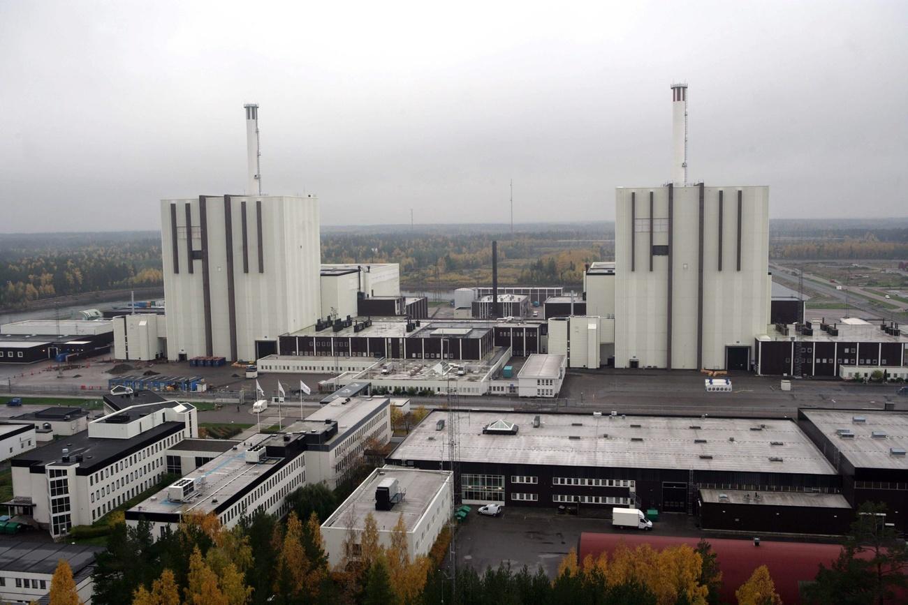 La centrale nucléaire suédoise de Forsmark, photographiée ici en 2006, produit 14% de l'électricité suédoise. [Keystone/AP - Fredrik Sandberg]