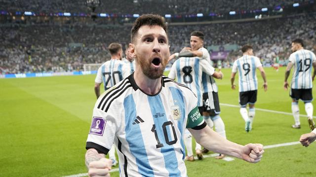 Lionel Messi a sonné le réveil des Argentins. [Ariel Schalit]