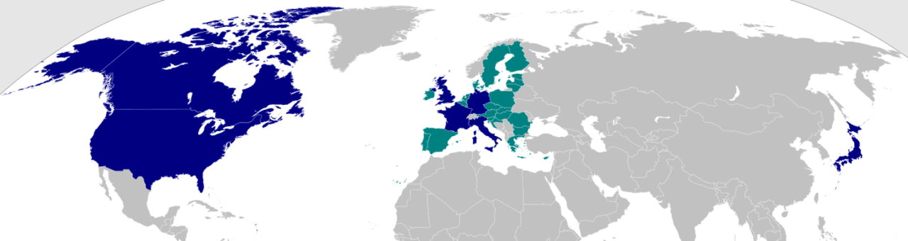 Les pays du G7