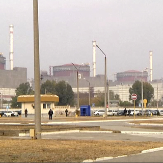 La centrale nucléaire de Zaporijjia. [AP/Keystone]