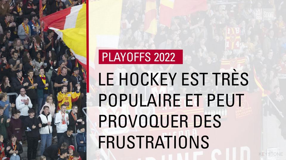 Le hockey est très populaire et peut provoquer des frustatrations.