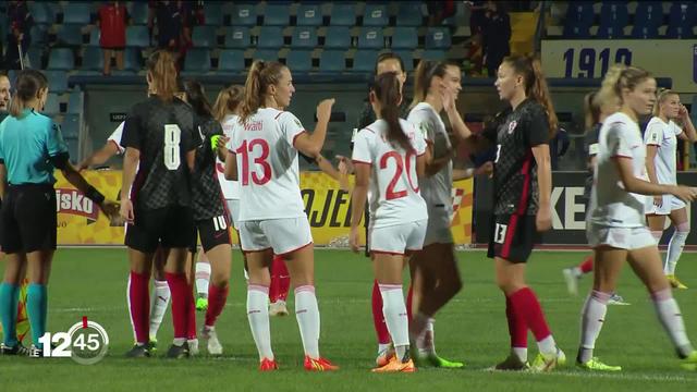 La Suisse s'impose 2-0 face à la Croatie dans le cadre des éliminatoires de la Coupe du monde de football féminin