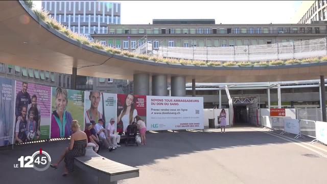 Les Hôpitaux universitaires genevois organisent cet été une nouvelle campagne de don du sang