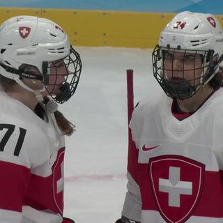 Hockey sur glace, dames, CAN - SUI (12-1): les Canadiennes surclassent largement la Suisse