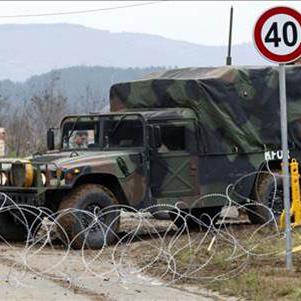 La situation au Kosovo est "au bord du conflit armé" selon la Première ministre serbe Ana Brnabic. [Keystone]