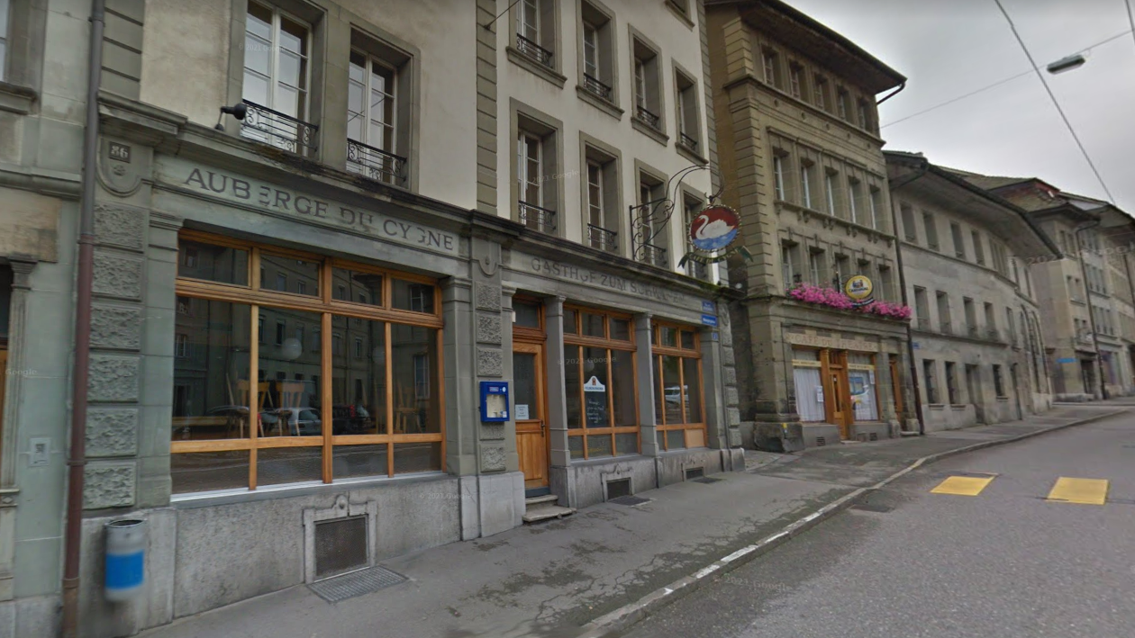 Le restaurant du Cygne à Fribourg sera désormais géré par l'Eglise. [Google Maps]