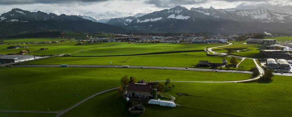 Bulle et la Gruyère: les locomotives économiques du canton de Fribourg [KEYSTONE - Jean-Christophe Bott]