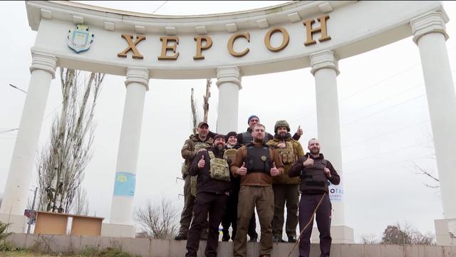 Guerre en Ukraine: Kherson, sur le front de l'Est