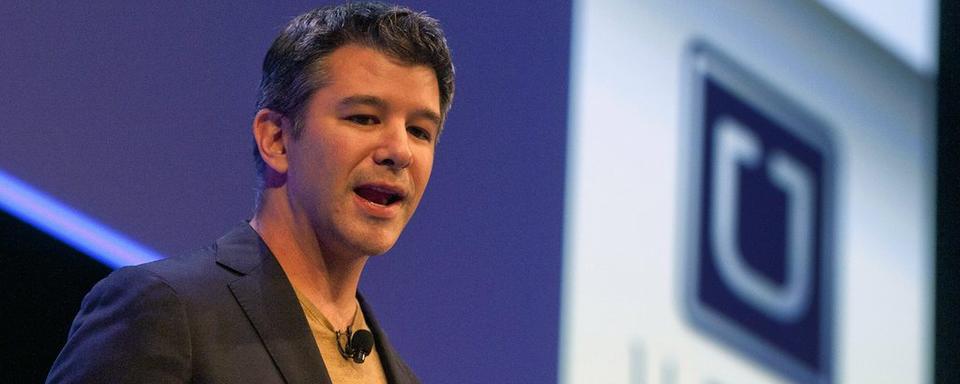 Travis Kalanick, le fondateur et ancien patron américain d'Uber. [Will Oliver - EPA]