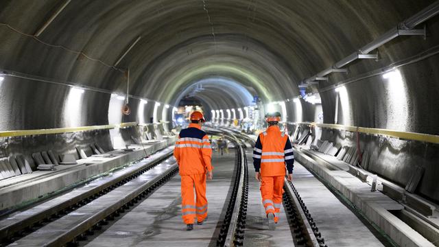 Le LEB circulera de nouveau de Bercher à Lausanne dès le 15 mai. [Keystone - Laurent Gillieron]