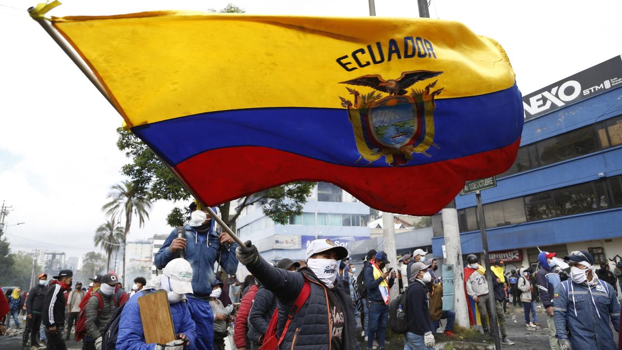 Les députés équatoriens ont commencé samedi à débattre de la destitution éventuelle du président Guillermo Lasso, qui a mis fin le soir-même à l'état d'urgence [Keystone - Santiago Fernandez]