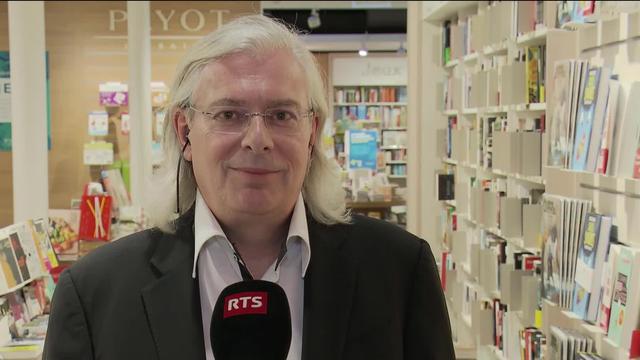 Pascal Vandenberghe, directeur des librairies Payot. [RTS]