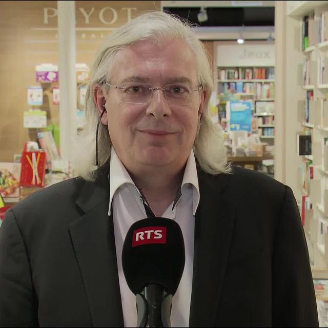 Pascal Vandenberghe, directeur des librairies Payot. [RTS]