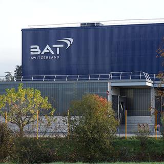 L'usine de British American Tobacco Switzerland (BAT) à Boncourt, dans le Jura. [RTS - Gaël Klein]