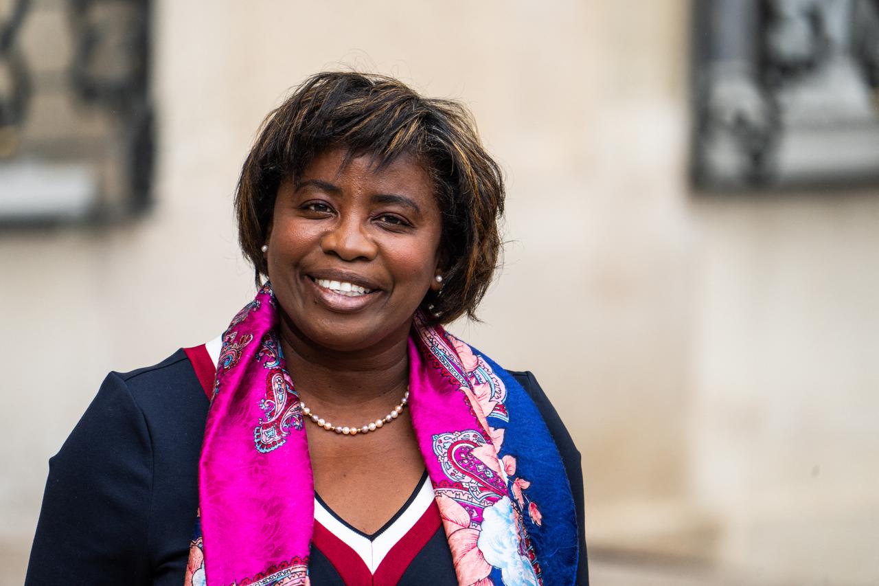 La secrétaire d'Etat à la Mer Justine Benin. [HANS LUCAS VIA AFP - XOSE BOUZAS]