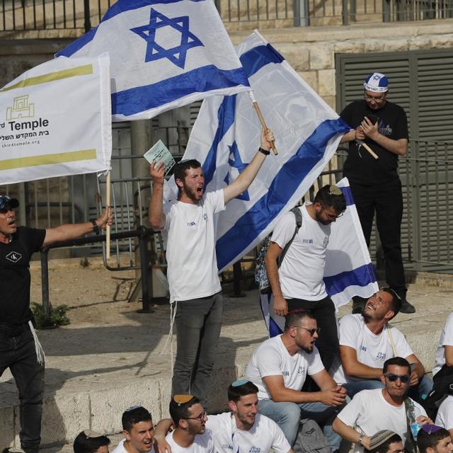 Les militants du Troisième Temple de Jérusalem gagnent du terrain en Israël. [AFP - Ahmad Gharabli]