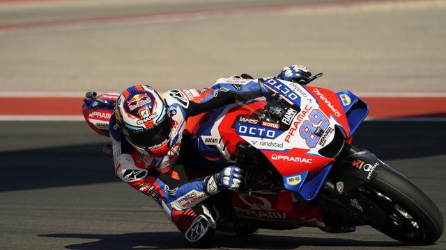 Jorge Martin partira en pole position en MotoGP. [Eric Gay]