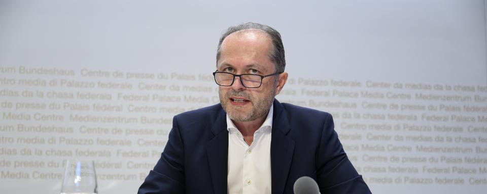 Benoît Revaz, directeur de l'Office fédéral de l'énergie (OFEN). [Keystone - Anthony Anex]