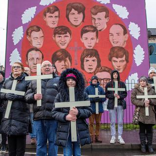 Commémoration du Bloody Sunday 2022. [AFP - Paul Faith]
