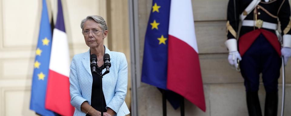 Elisabeth Borne. [Keystone - AP Photo/Christophe Ena]